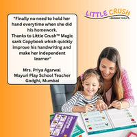 LITTLE CRUSH™ Magic Sank Handwriting Practice books