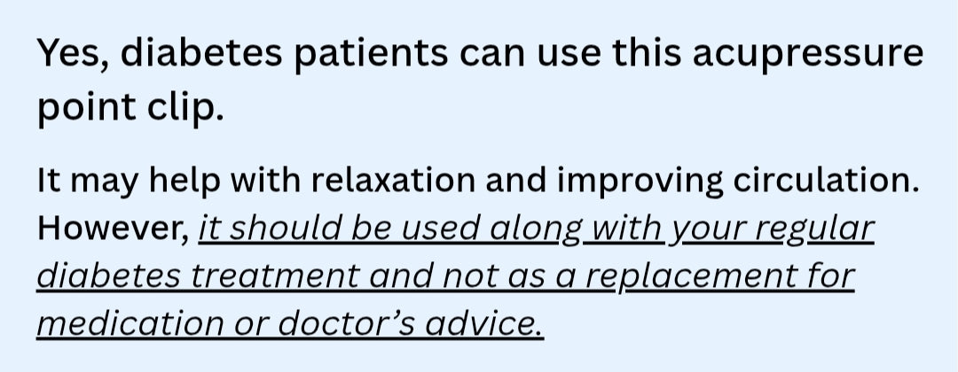 Is This Right For Diabetes Patient