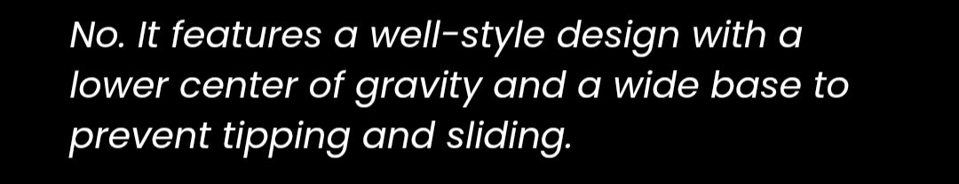 DOES IT SLIP OR SLIDE ON THE FLOOR?