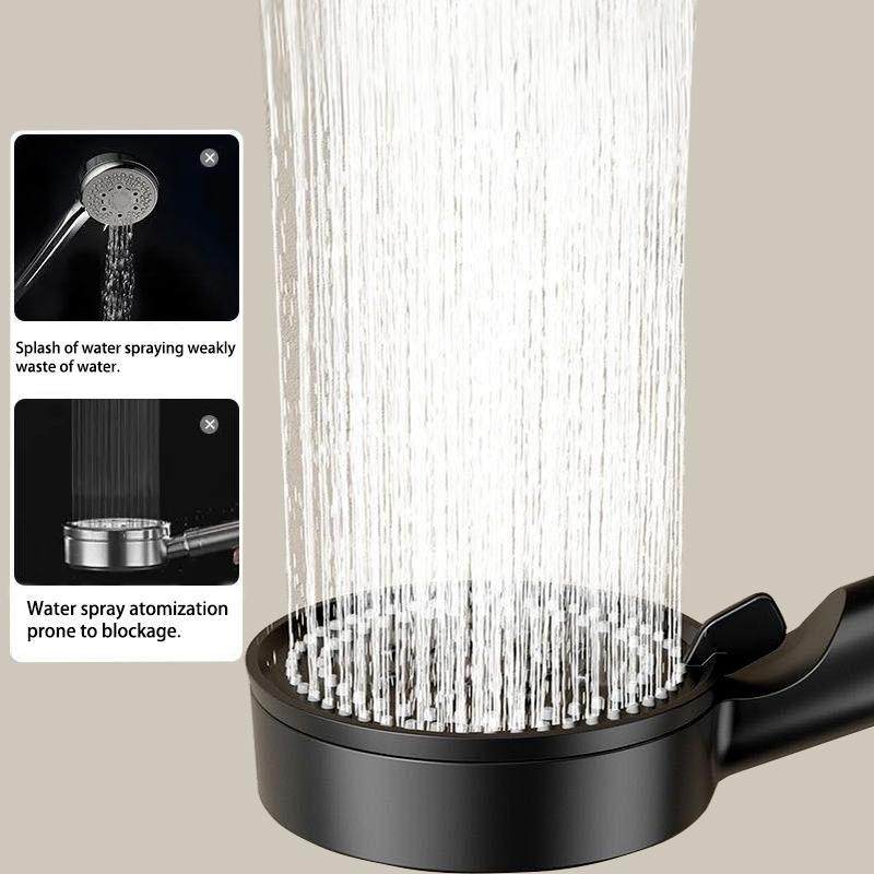 Crush™ JetFlow Pro — 5 Speed Shower Head Set