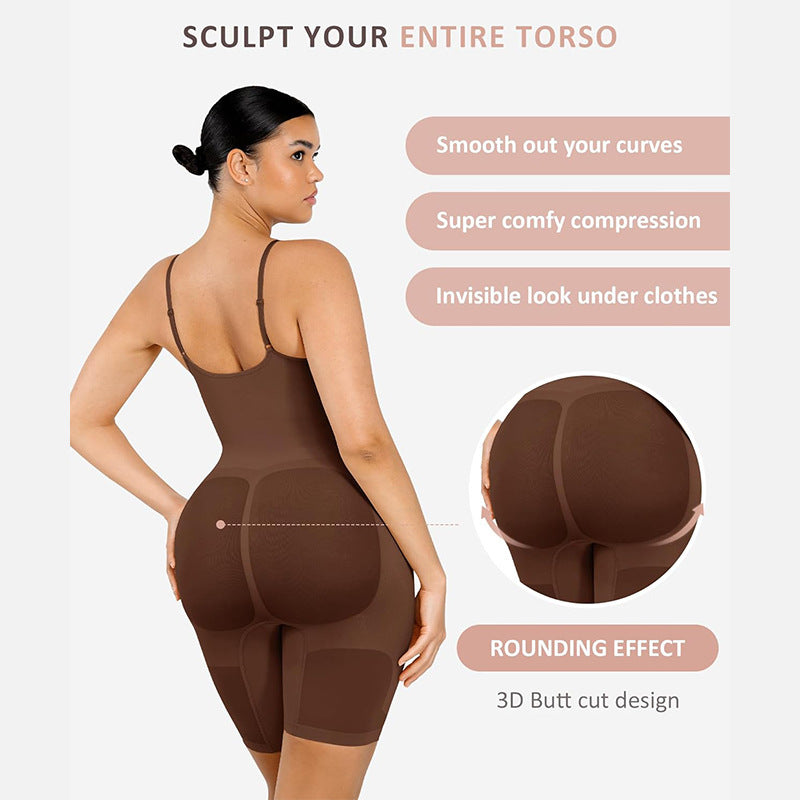 Seamless Body Shaper Tummy Tuck Hip Lift Underwear