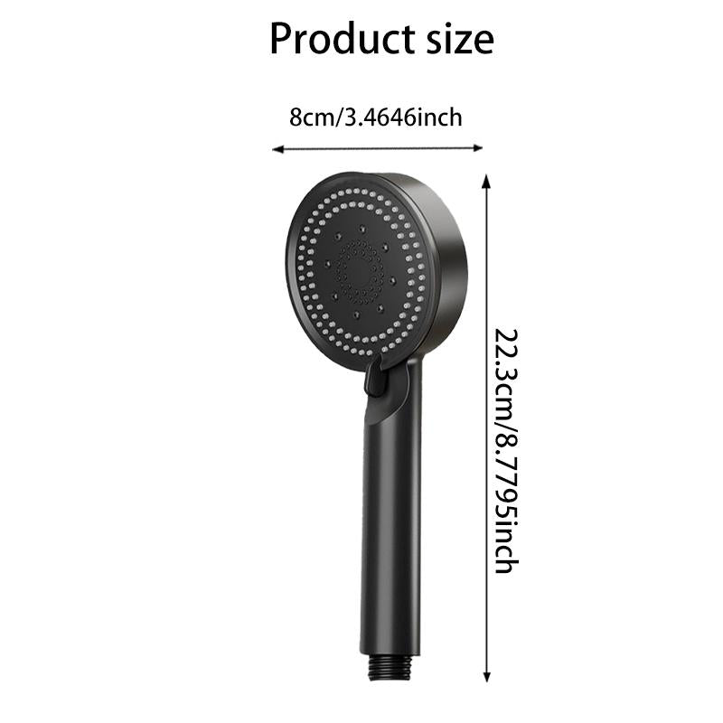 Crush™ JetFlow Pro — 5 Speed Shower Head Set