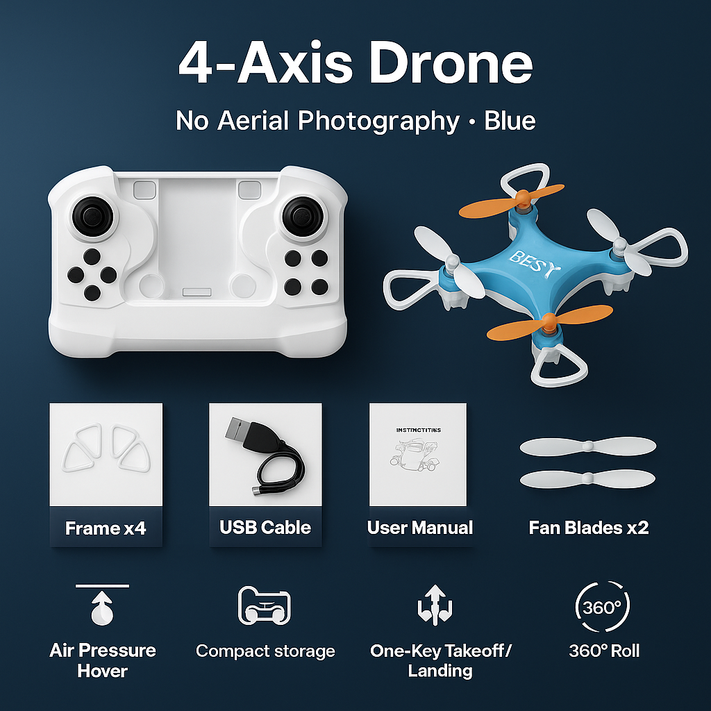 Drones Mini Remote Control Aircraft New Children's Toy Micro Aircraft Fixed Height Quadcopter Break-resistant Kid's Toy Airplane