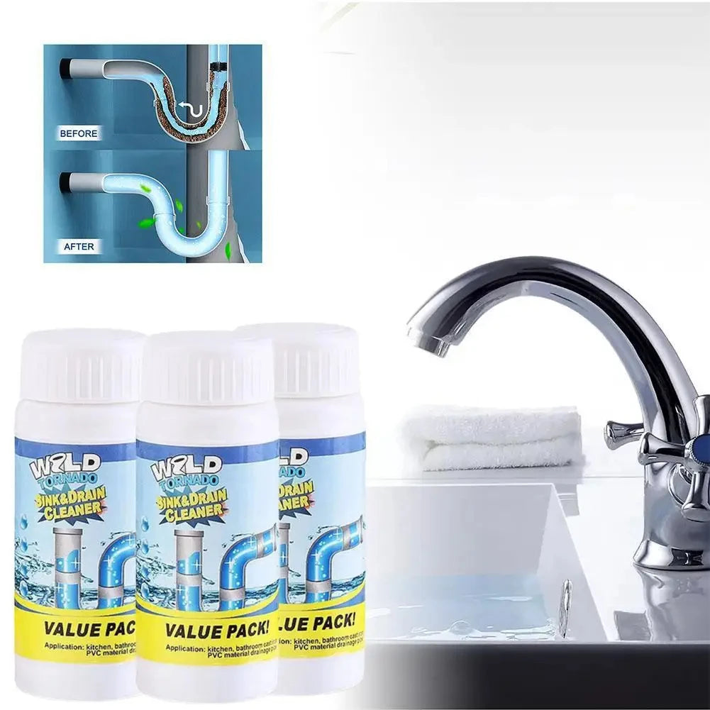 WildTornado™ Sink & Drain Cleaner | Dredging Agent for kitchen sink, pipeline drain, etc.