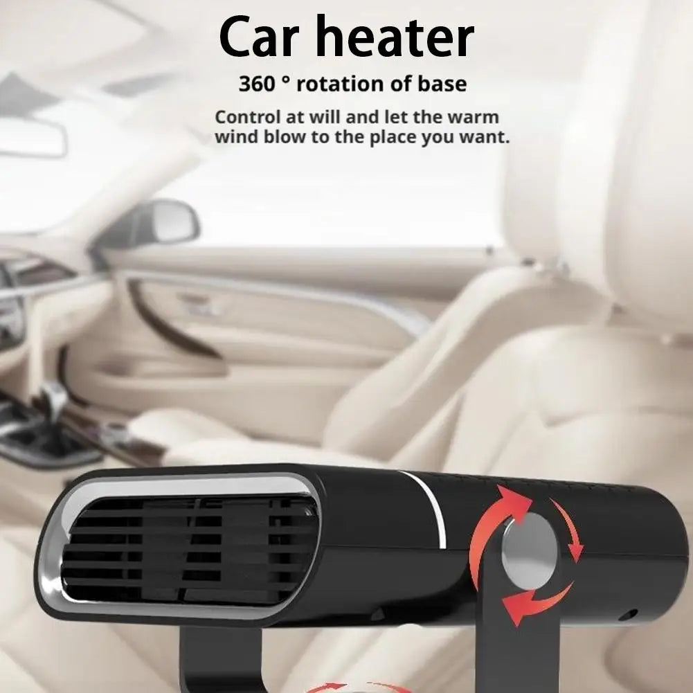 Car Heater Fan 150W 12V 120W Car Heater Electric Cooling Heating Windshield Defroster Defogging Demister Car Anti-Fog Heater