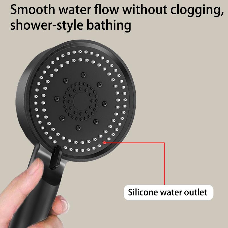 Crush™ JetFlow Pro — 5 Speed Shower Head Set