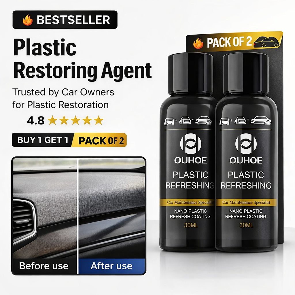 Plastic Revitalizing Polishing Agent ( Pack Of 2 ) and